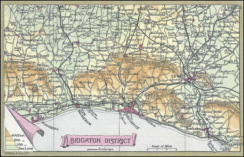 Brighton District Map 
